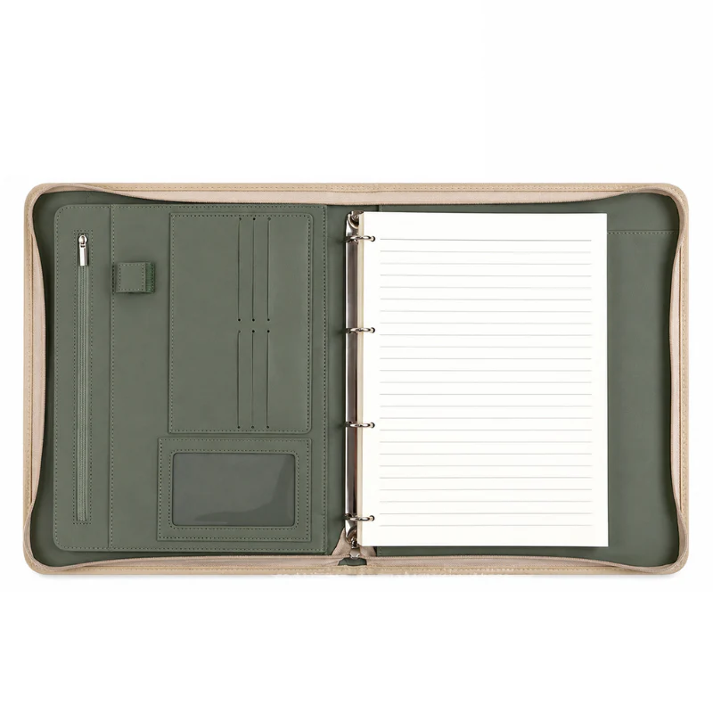 A4 Pro Business Leather Folder Bag - Image 7