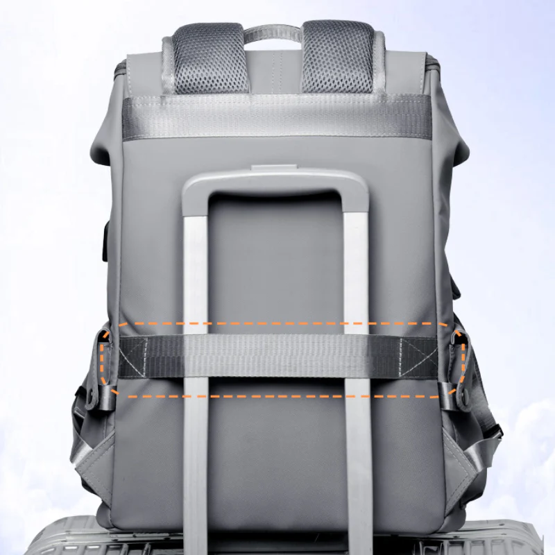 Large Capacity Oxford Cloth Men's Travel Backpack - Image 4