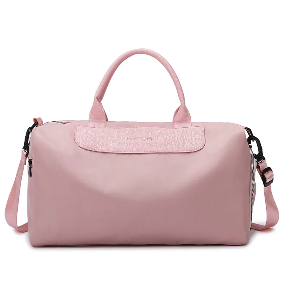 Large Capacity Polyester Fitness Duffle Bag with Wet/Dry Separation - Image 3