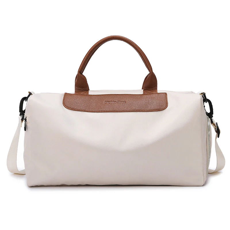 Large Capacity Polyester Fitness Duffle Bag with Wet/Dry Separation - Image 5