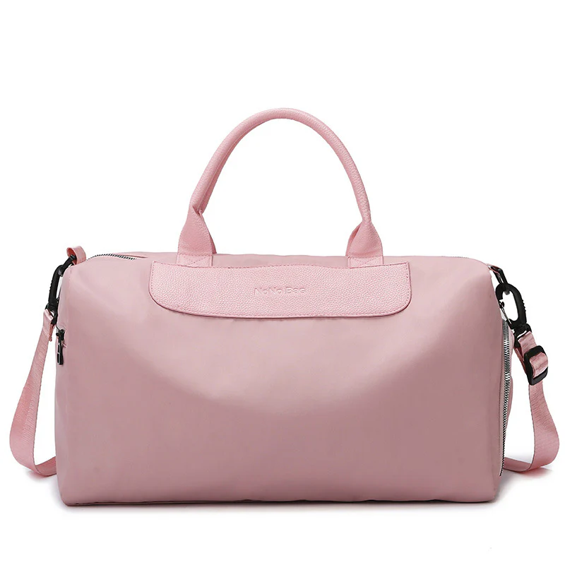Large Capacity Polyester Fitness Duffle Bag with Wet/Dry Separation - Image 6