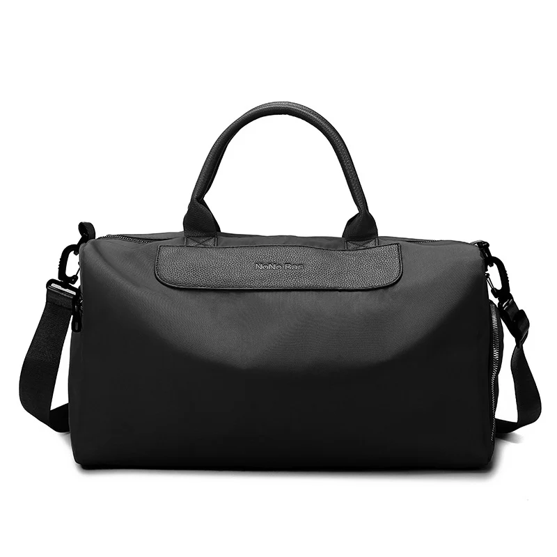 Large Capacity Polyester Fitness Duffle Bag with Wet/Dry Separation - Image 7