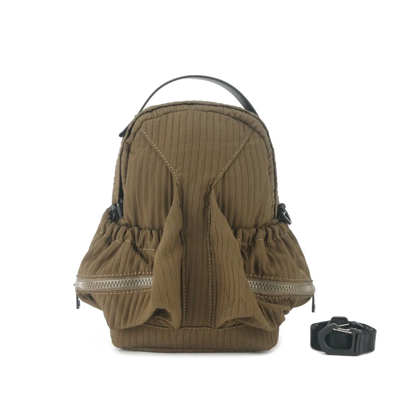 Aqua Pleat Waterproof Casual Backpack - Image 7