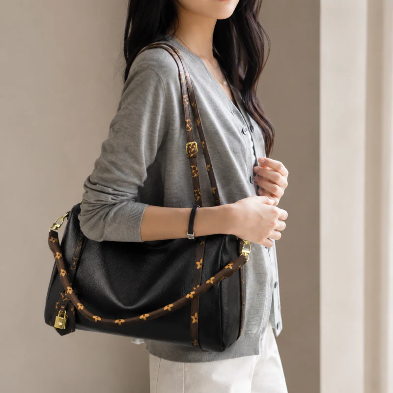 Arielle Signature Trim Women’s Shoulder Bag - Image 4