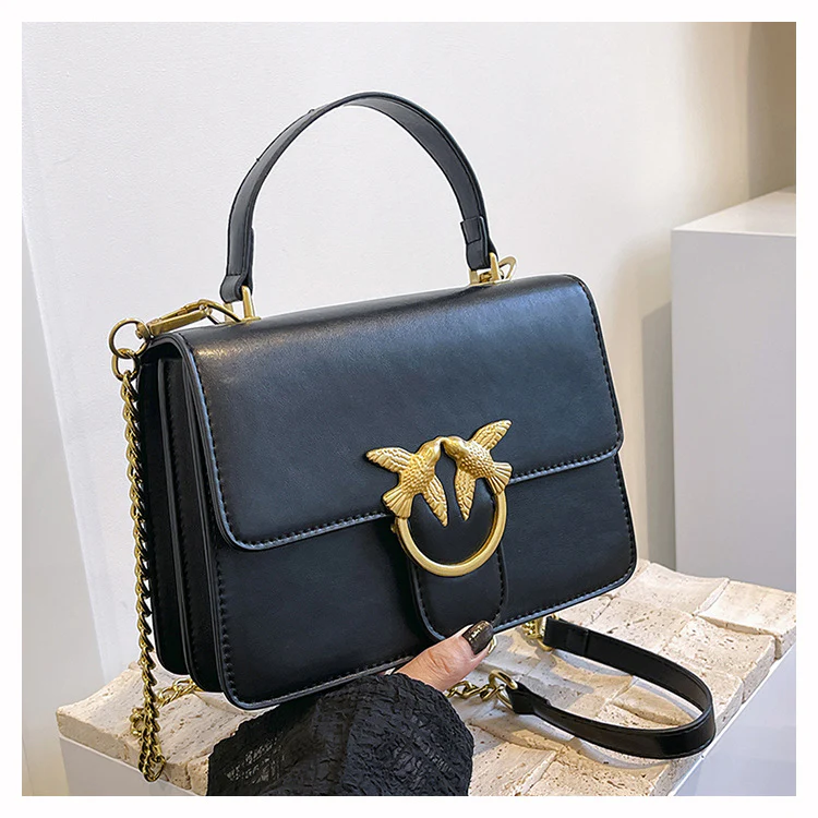 Aurelia Bird Lock Handbag - Image 5
