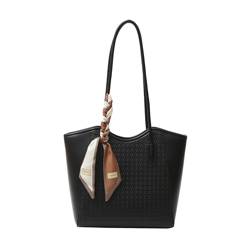 Aurelia Cross-Weave Large Capacity Tote Bag - Image 8