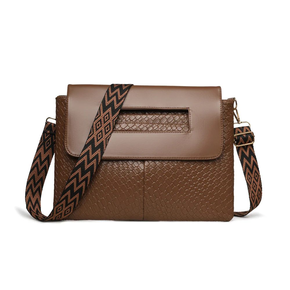 Avery Woven Shoulder Bag - Image 6