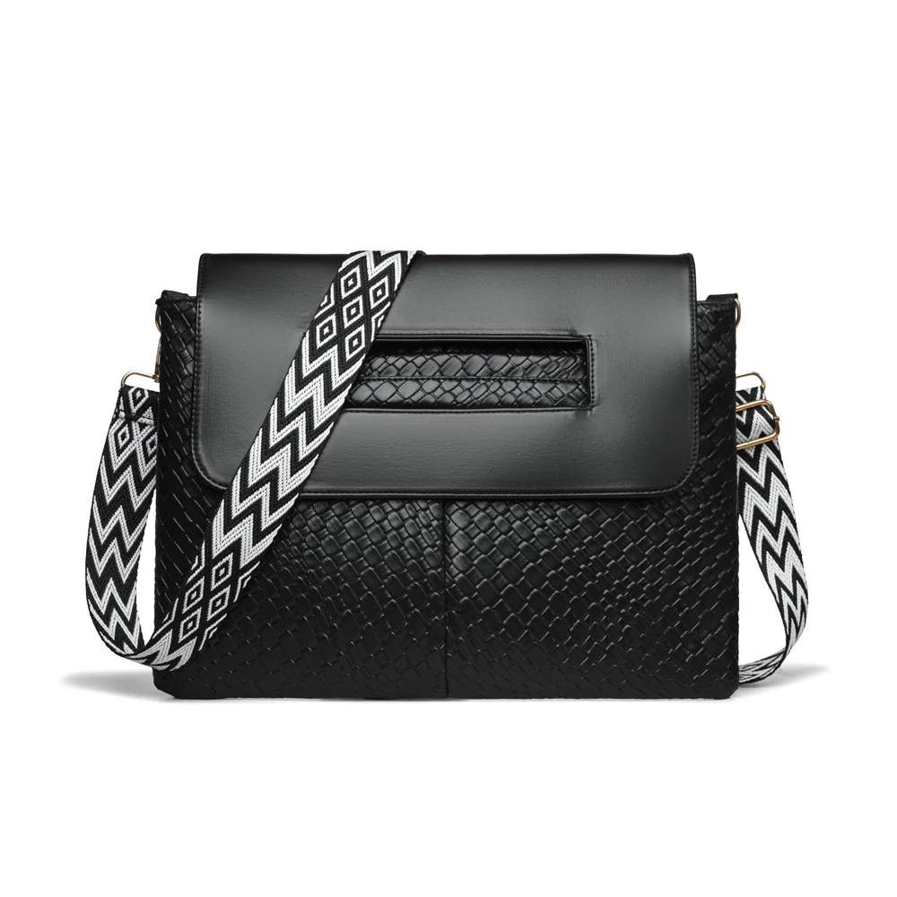 Avery Woven Shoulder Bag - Image 7
