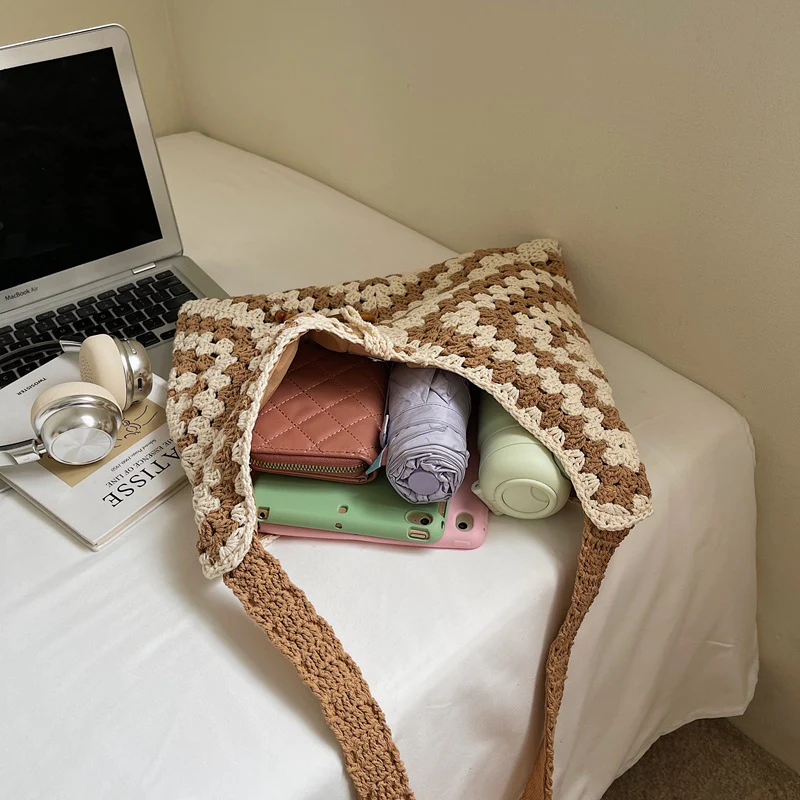Boho Weave Shoulder Bag - Image 3