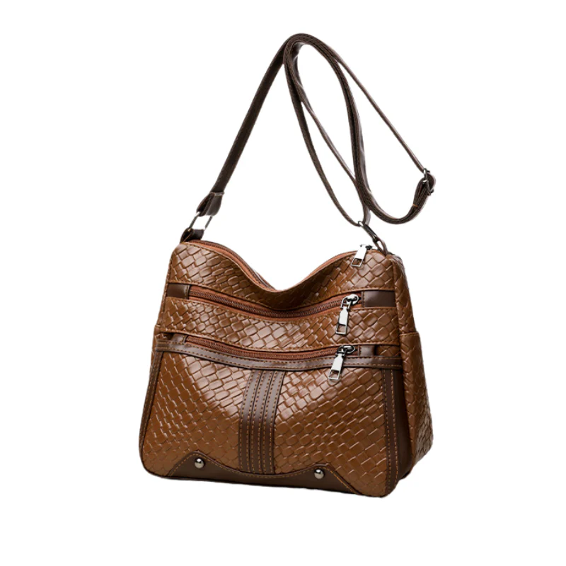 Braided Chic Shoulder Bag - Image 2