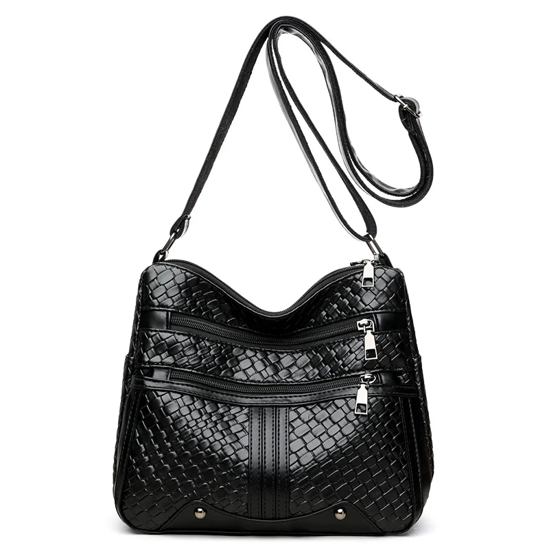 Braided Chic Shoulder Bag - Image 5