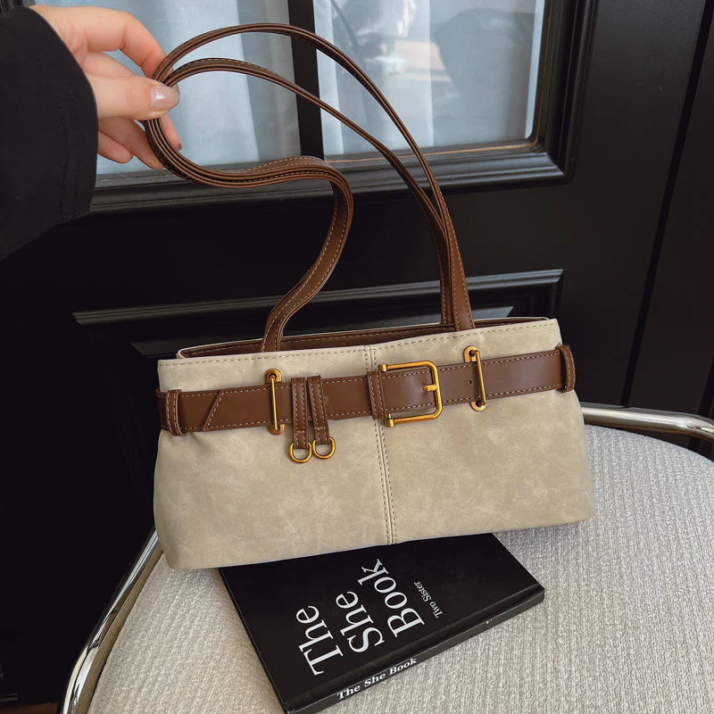 Buckle Charm Shoulder Bag - Image 2