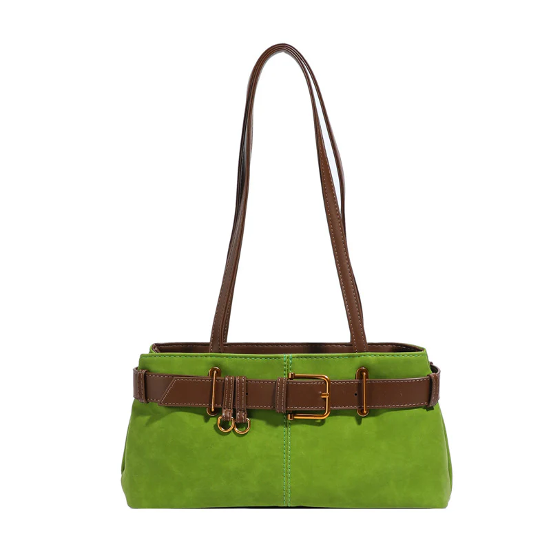 Buckle Charm Shoulder Bag - Image 7