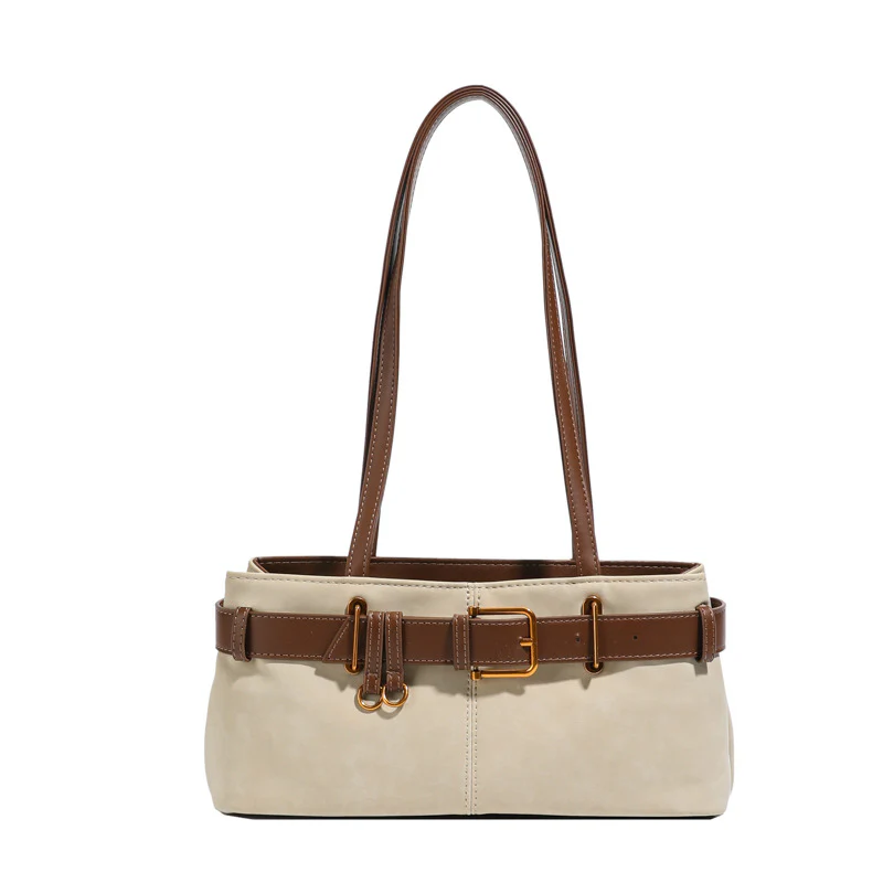 Buckle Charm Shoulder Bag - Image 8