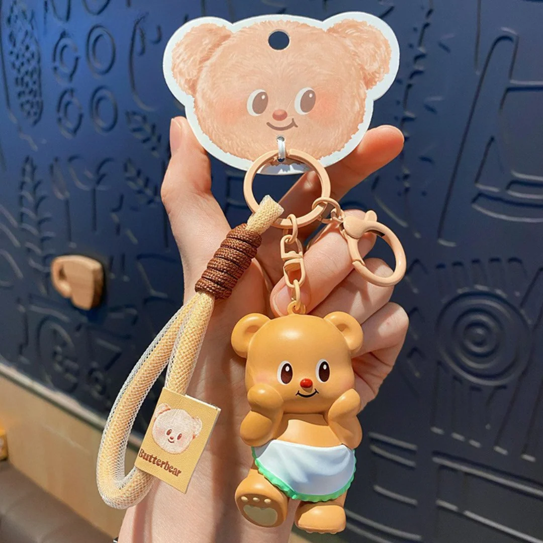 Butter Bear Bag Charm - Image 7