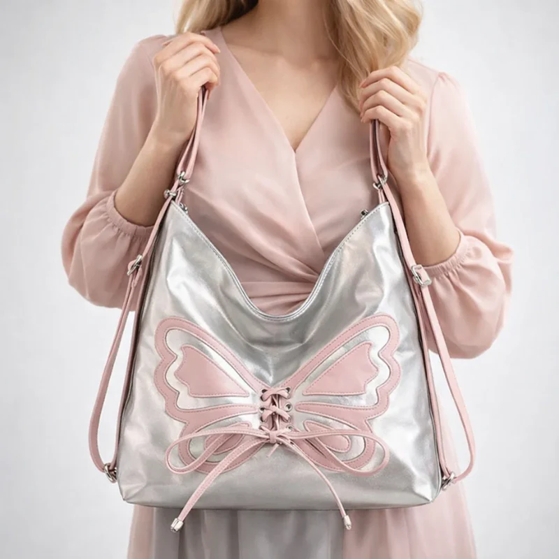 Butterfly Design Shoulder Bag - Image 4
