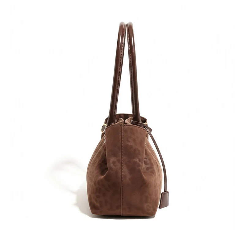 Casual Large Capacity Leopard Print Shoulder Bag - Image 3