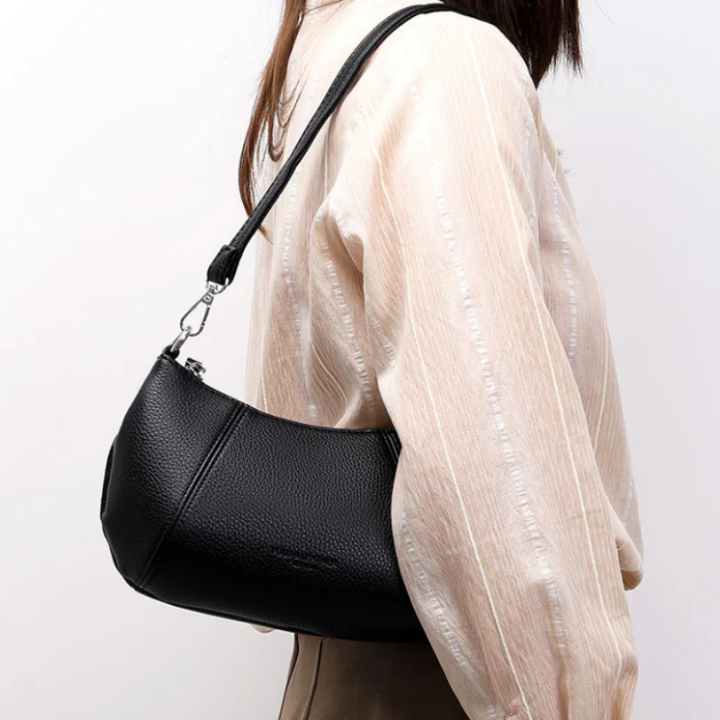 Cavora Soft Leather Shoulder Bag - Image 4
