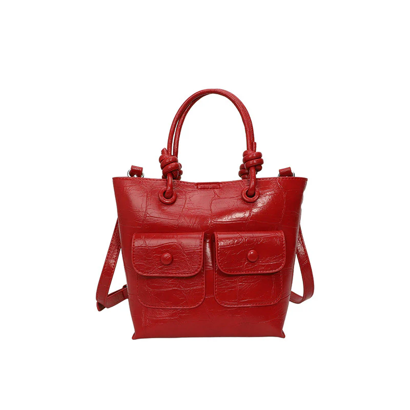 Chic Pocket Shoulder Bag - Image 5