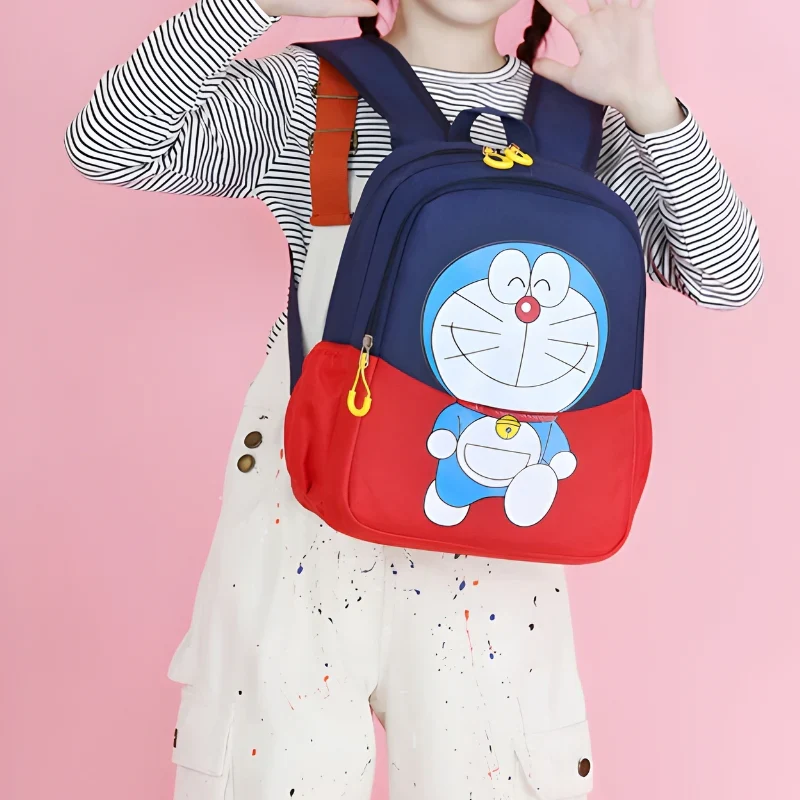 Chubby Hero Cartoon School Bag - Image 4