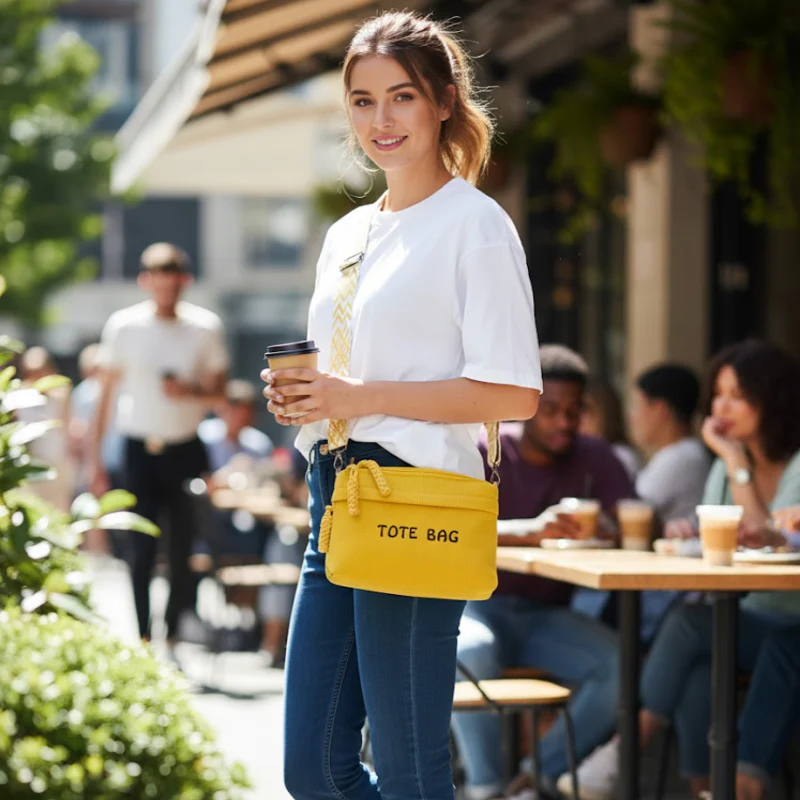 Chunky Braid Crossbody Bag - Image 4