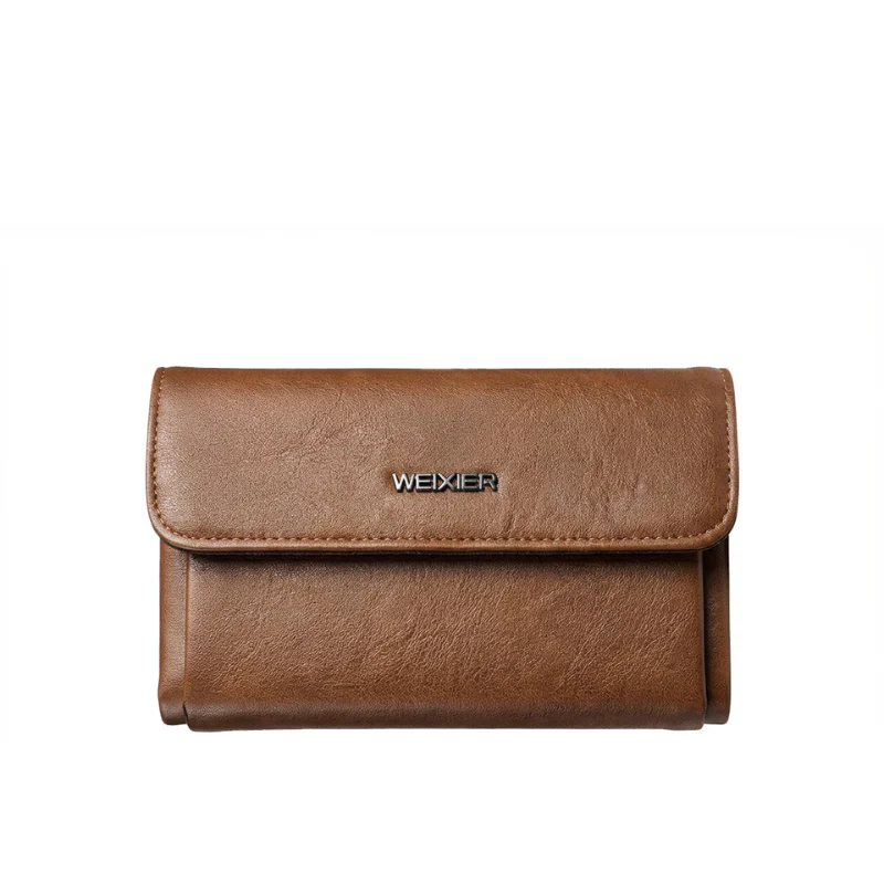 Classic Double Zipper Long Wallet - Image 7