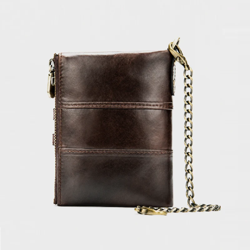 Classic Vintage Leather Wallet - Image 2