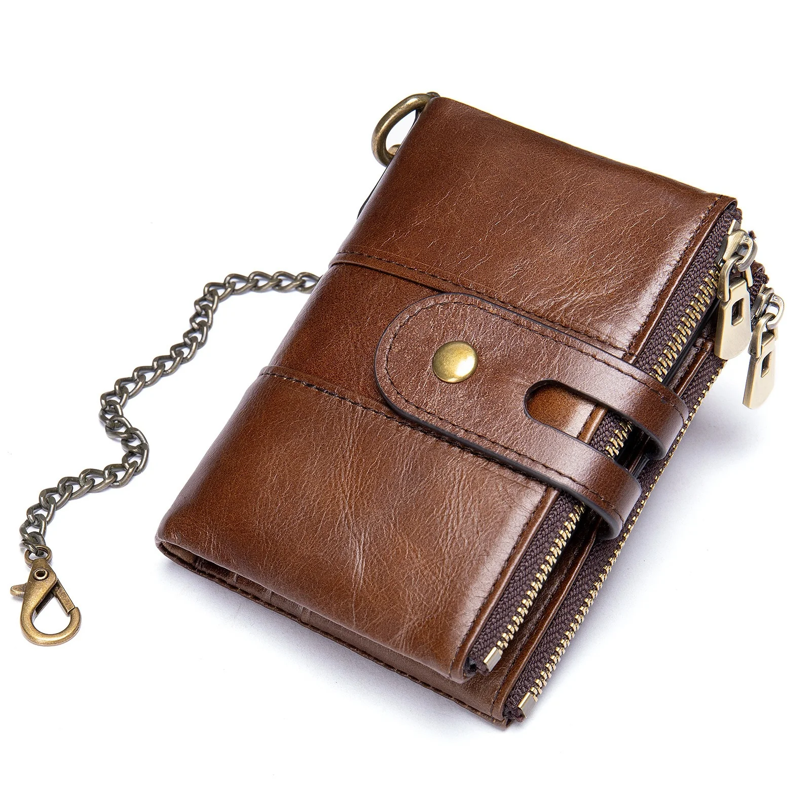 Classic Vintage Leather Wallet - Image 6