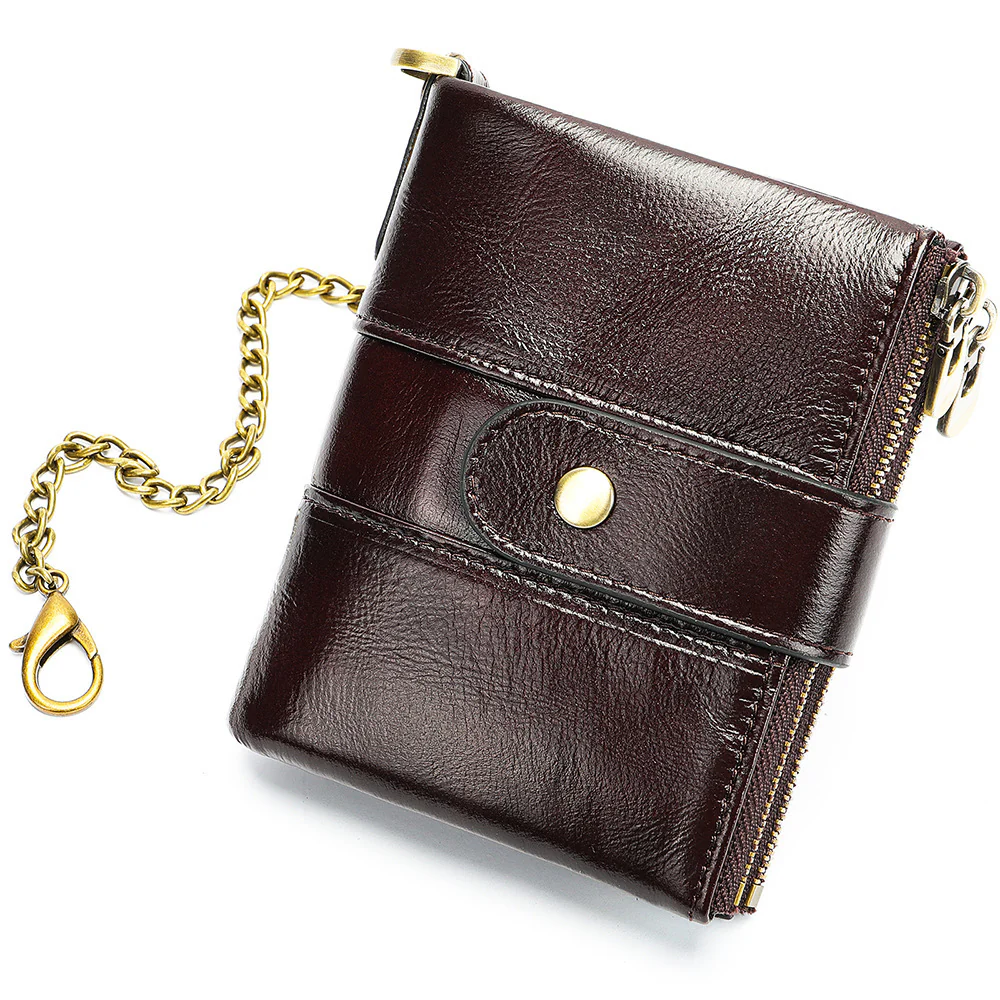 Classic Vintage Leather Wallet - Image 7