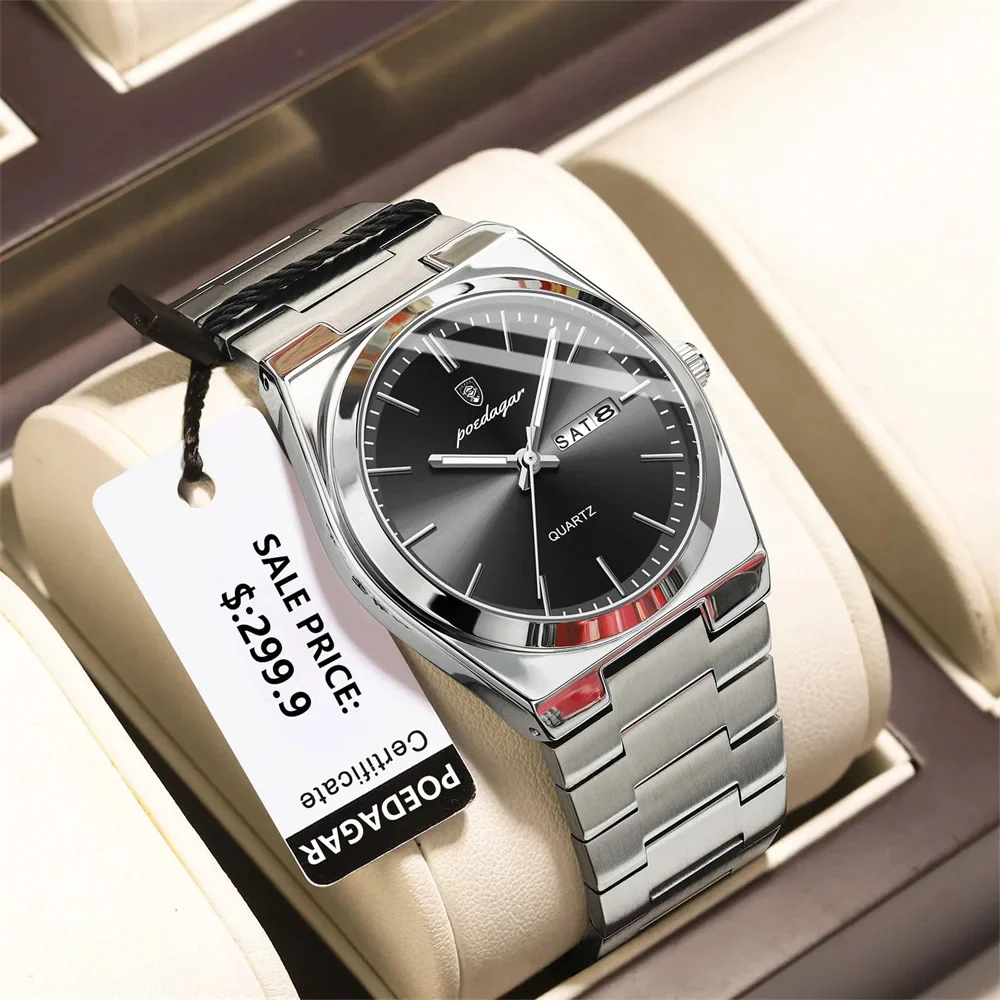Classic Waterproof Luminous Quartz Watch - Image 5