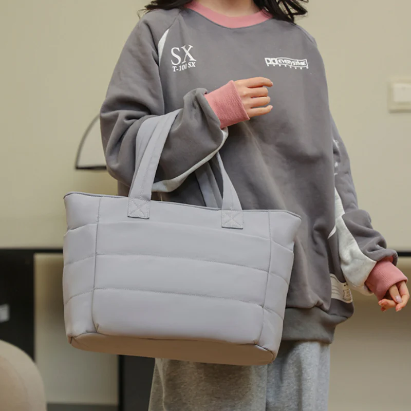 Cloud Puffer Tote Bag - Image 4
