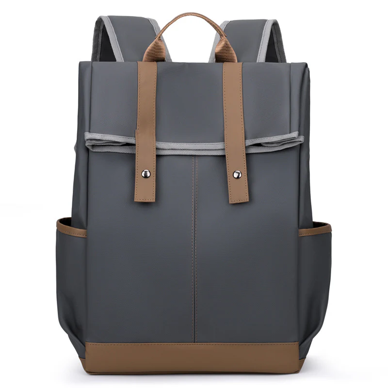 Color Block Flap Backpack - Image 5