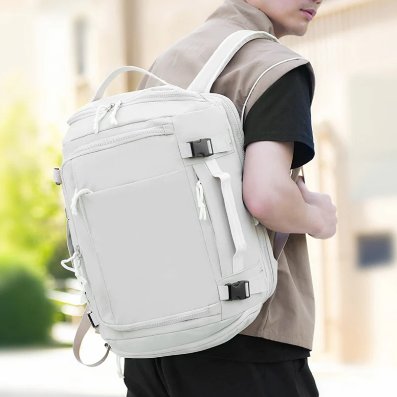 Convertible Hidden Straps High Capacity Travel Backpack - Image 4