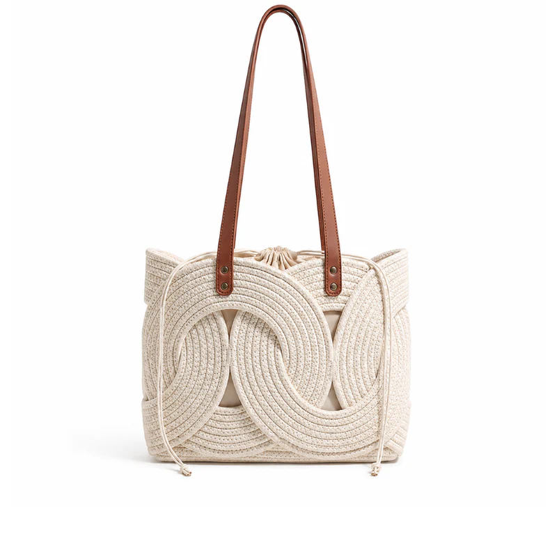 Creative Weave Shoulder Bag