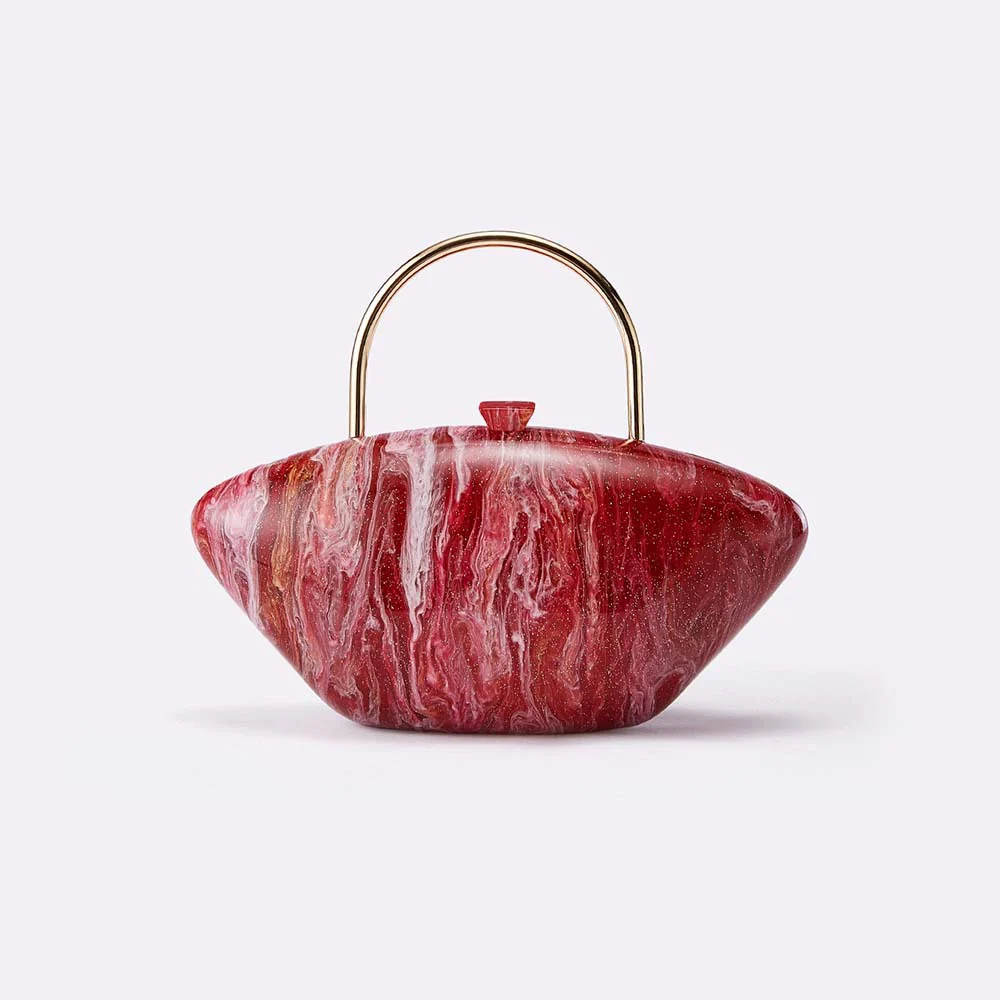 Crimson Nebula Clutch Bag - Image 8