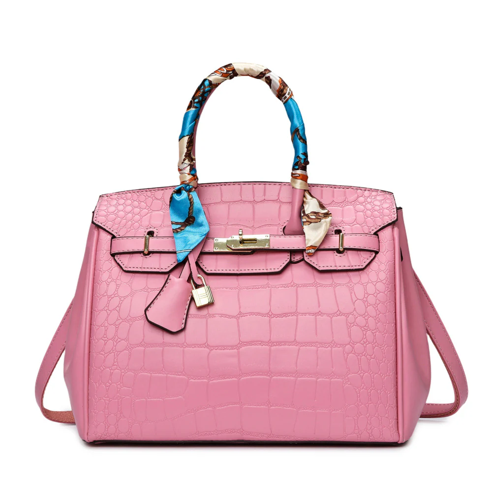 Crocodile Heritage Luxe Handbag - Image 6