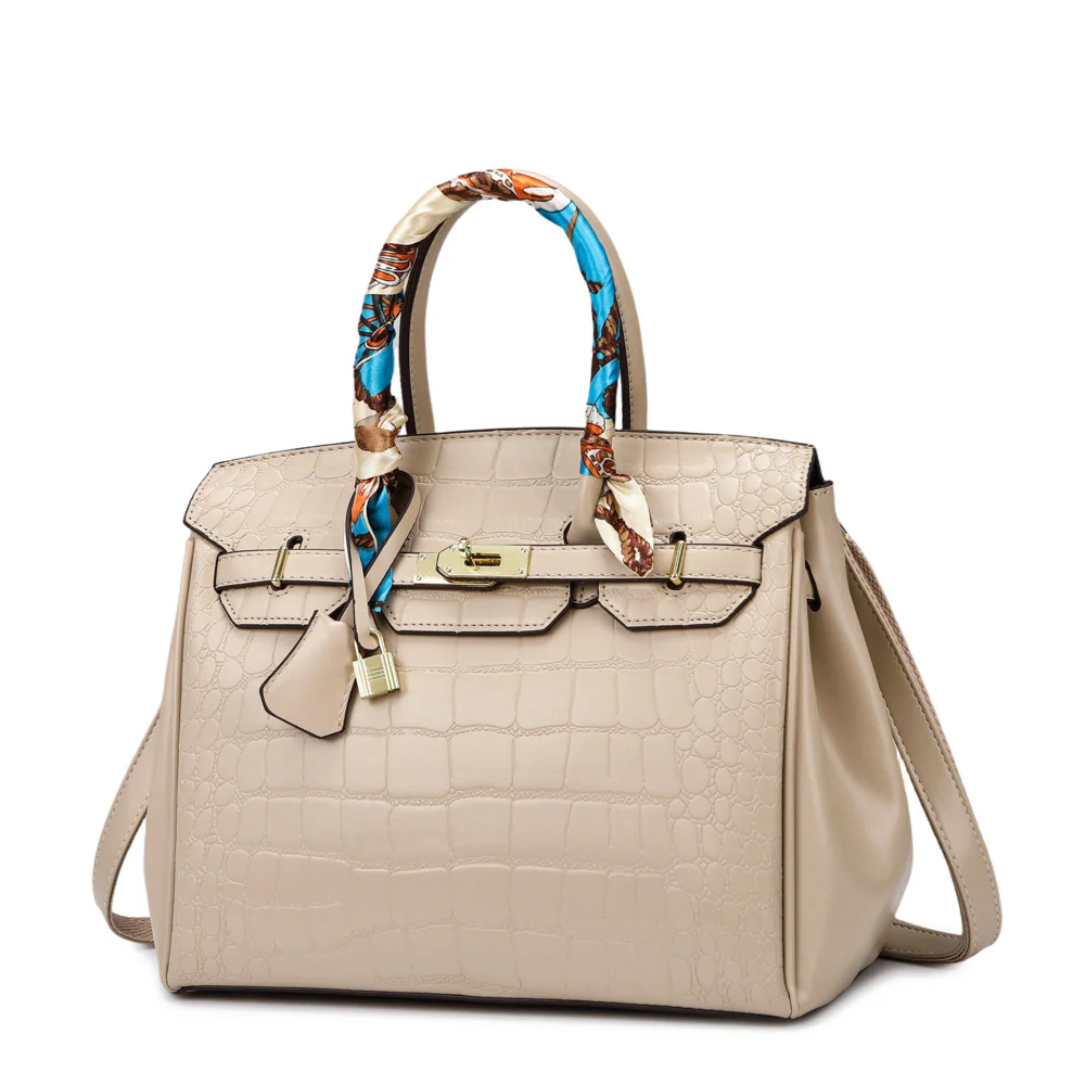 Crocodile Heritage Luxe Handbag - Image 7