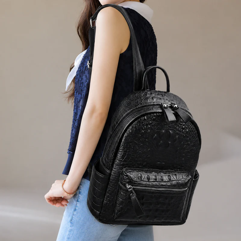 Crocodile Noir Backpack - Image 4