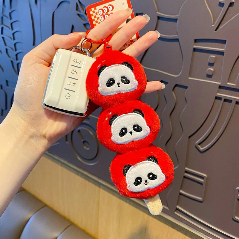 Cute Panda and Turtle Candied Haws Bag Charm - Image 2