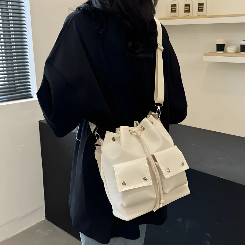Effortless Ivory Crossbody Bag - Image 4