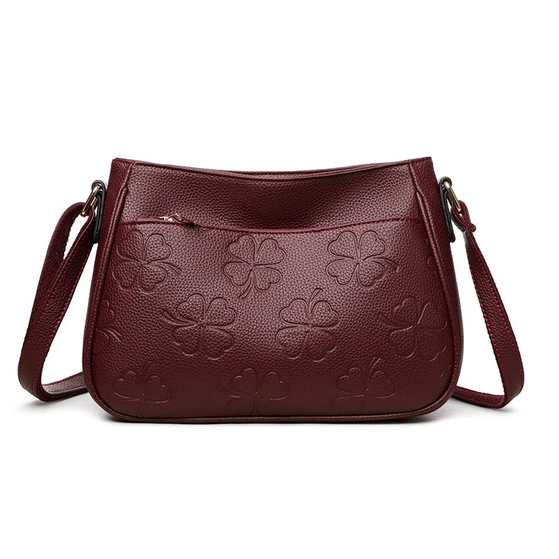 Elegant Embossed Crossbody Bag - Image 5