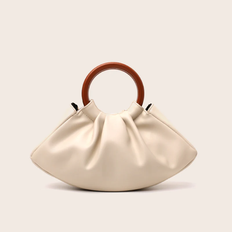 Elegant Pleated Luxe Handbag - Image 9