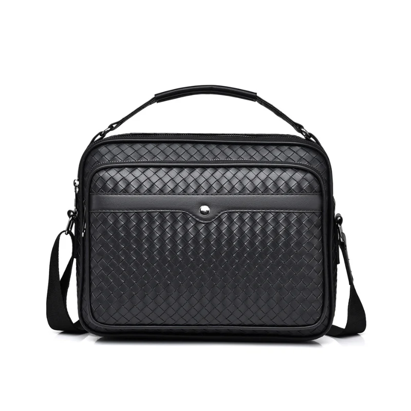 Elite Weave Men’s Multi-Function Crossbody Bag