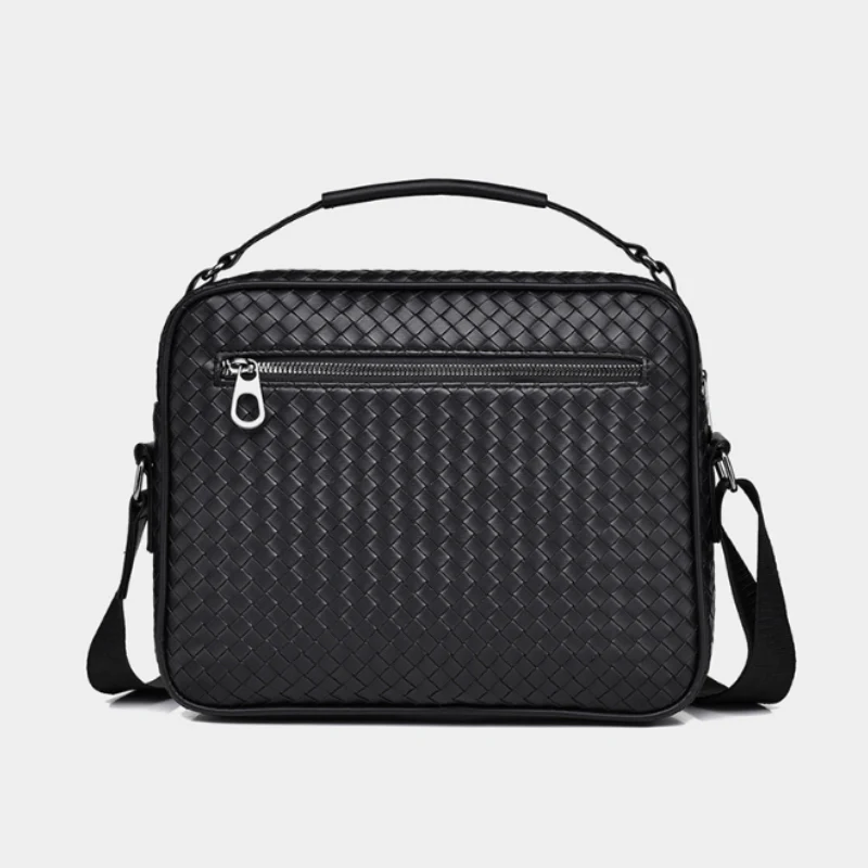 Elite Weave Men’s Multi-Function Crossbody Bag - Image 3