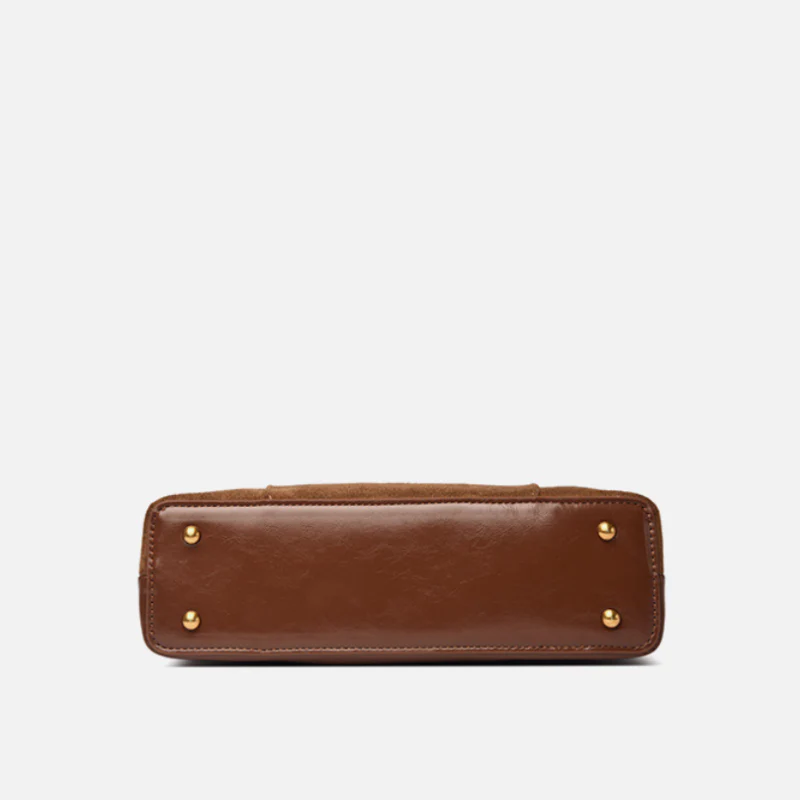 Embro Suede Retro Square Shoulder Bag - Image 3