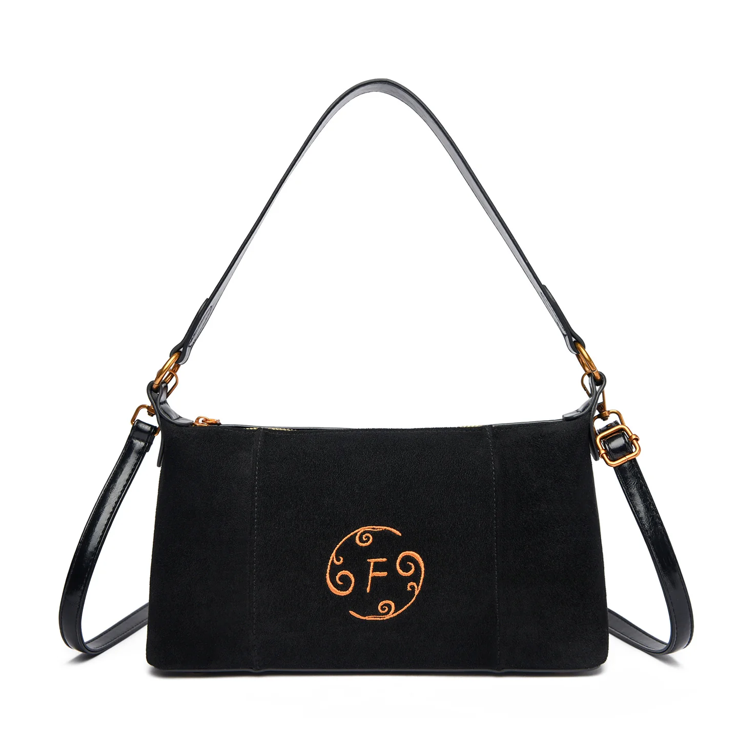 Embro Suede Retro Square Shoulder Bag - Image 7