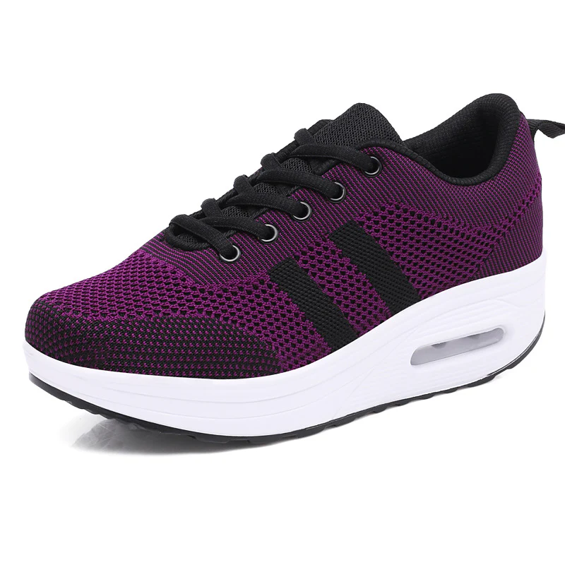 Flyknit Mesh Breathable Casual Shoes - Image 5