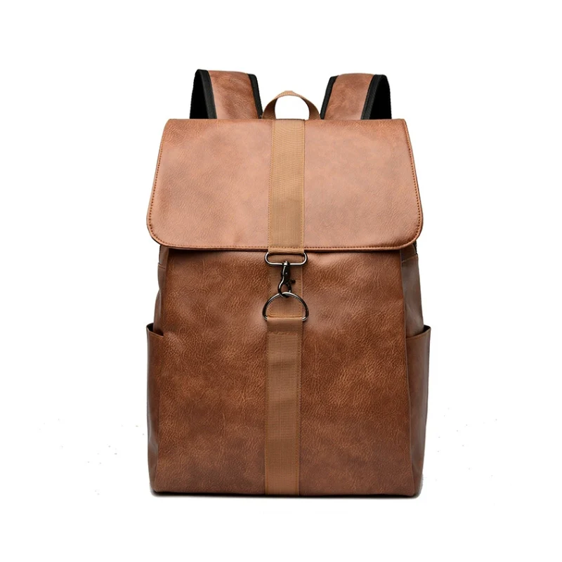 Foreign Trade Large Capacity Mens Business Commuter Retro Backpack - Image 6