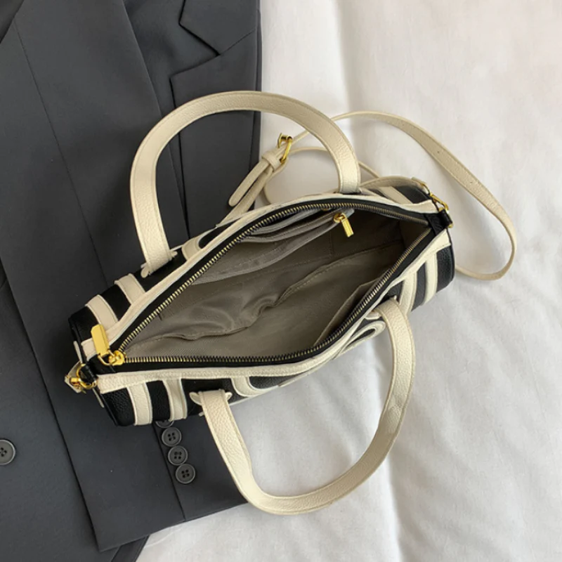 French Luxe Barrel Shoulder Bag - Image 3