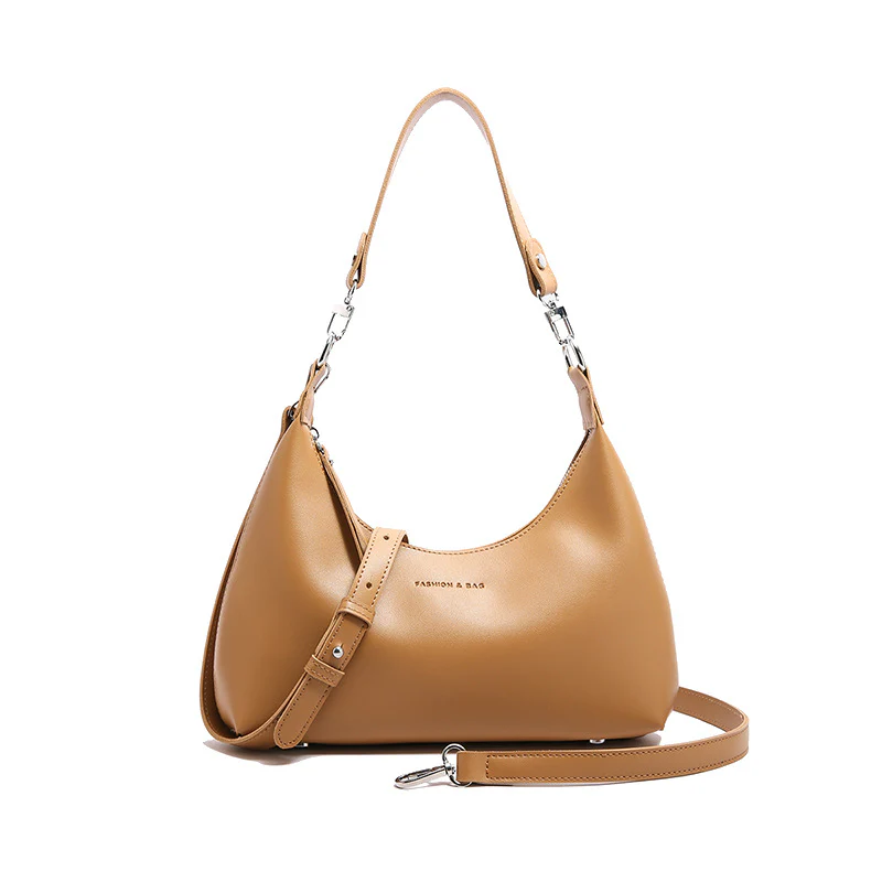 French Style Crescent Shoulder Bag - Image 8